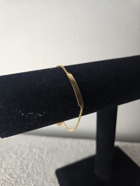 Thomas Sabo Gold ID Bar Bracelet